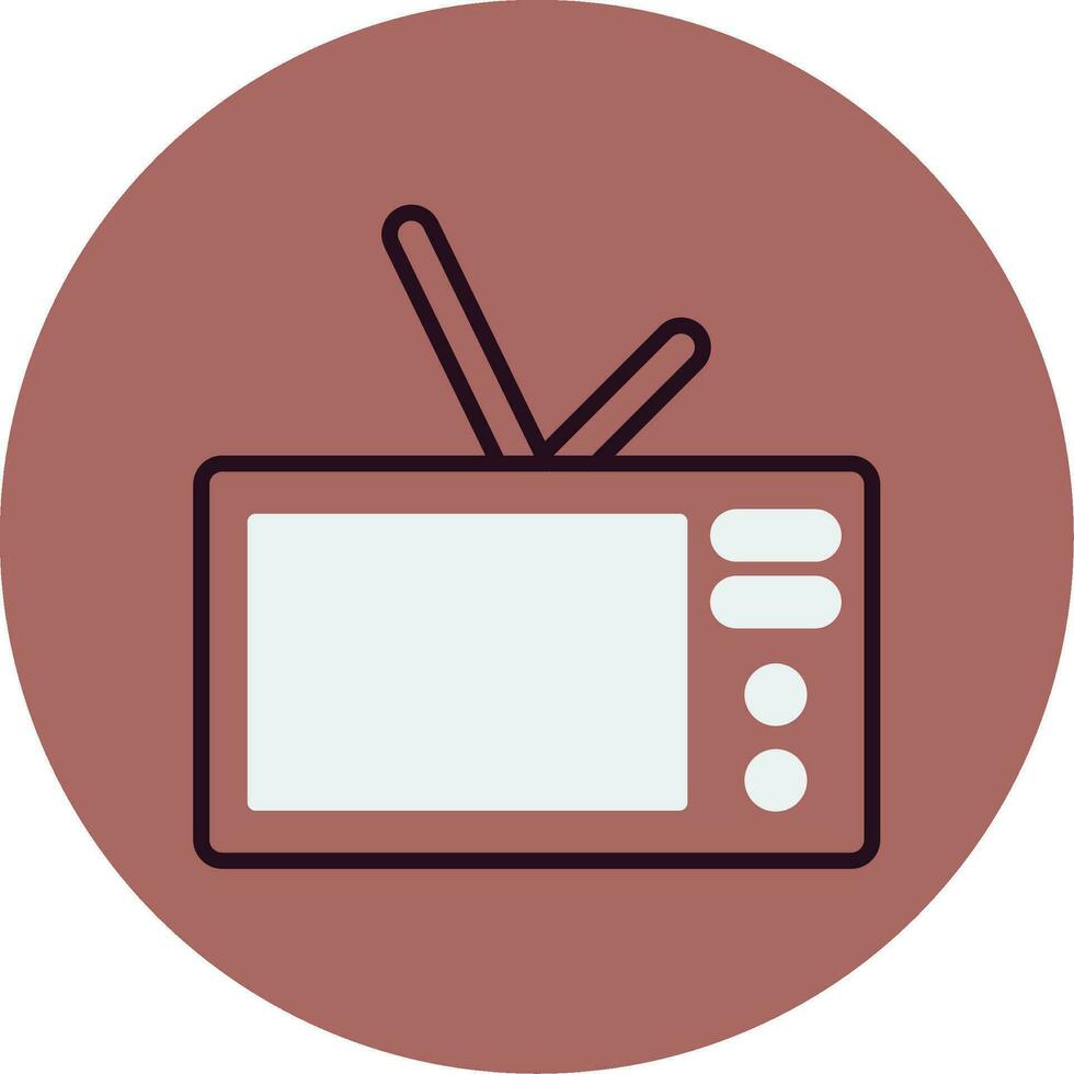 icono de vector de television