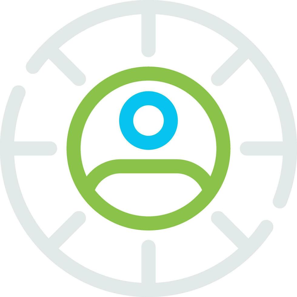Targeting Creative Icon Design vector