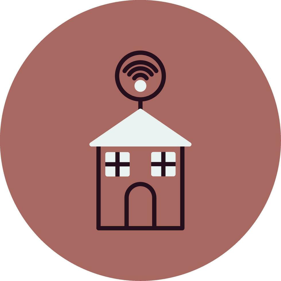 Smart House Vector Icon