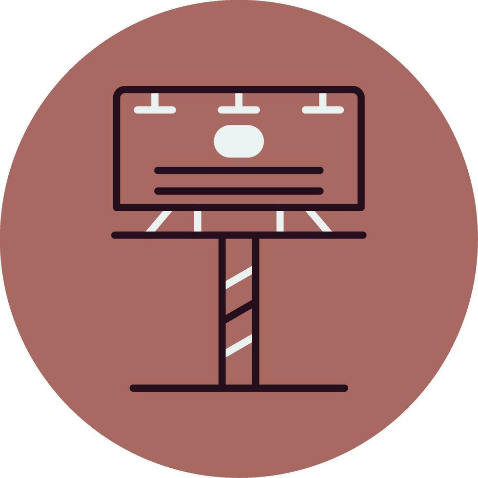 Billboard Vector Icon