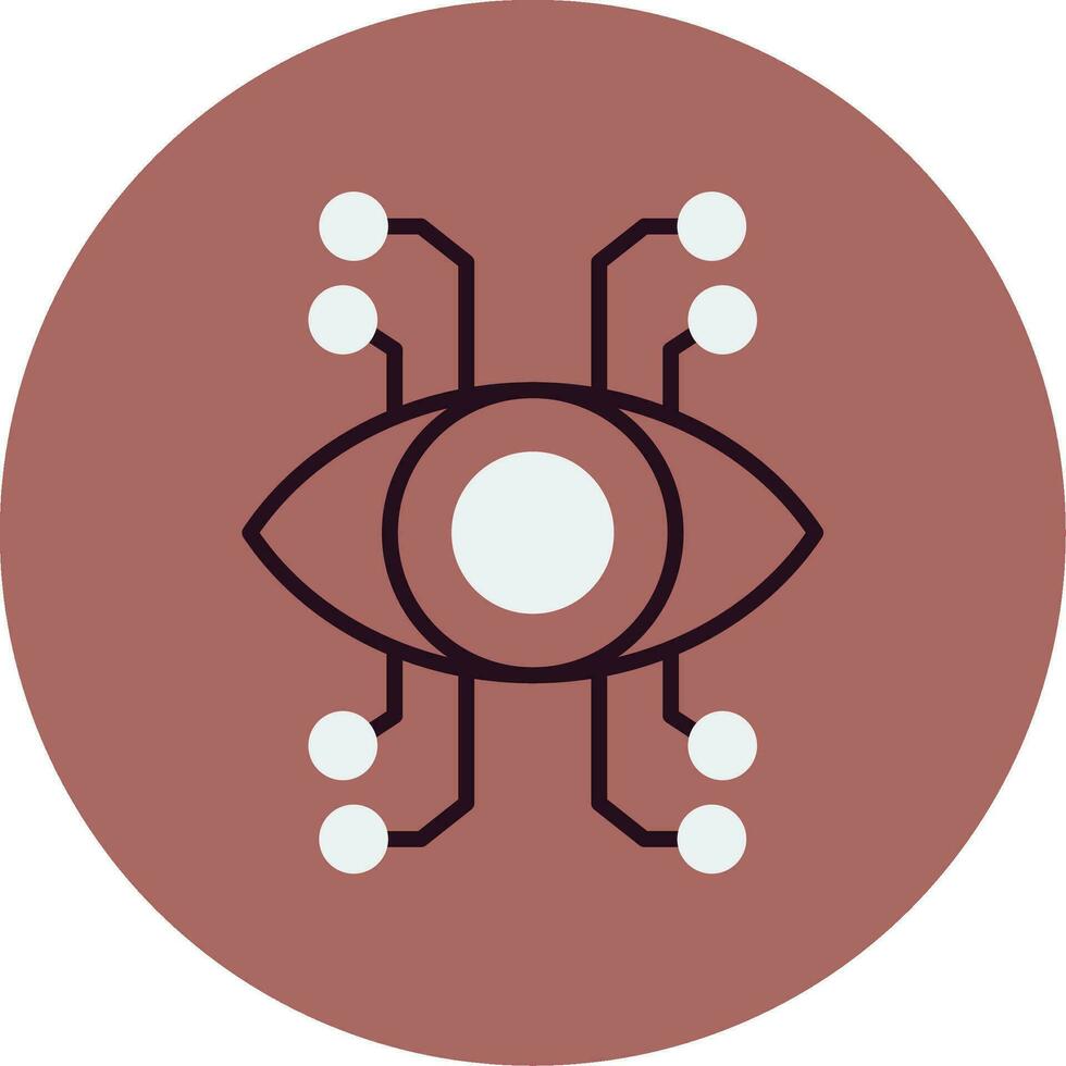 Bionic Eye Vector Icon