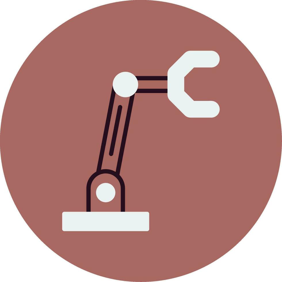 Robotic Arm Vector Icon