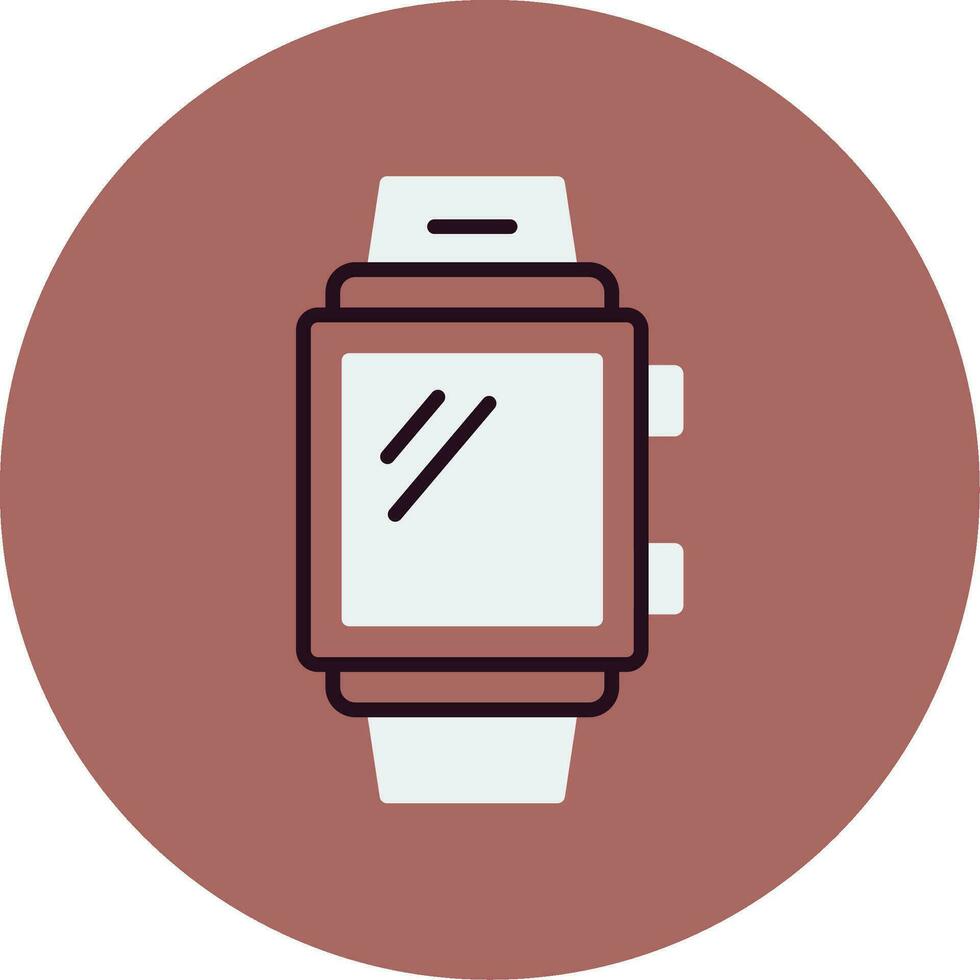 icono de vector de reloj inteligente