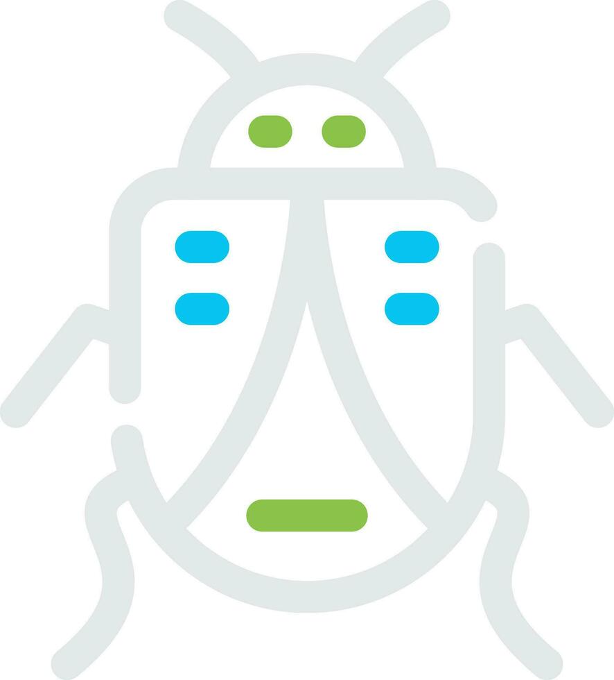 Bug Creative Icon Design vector