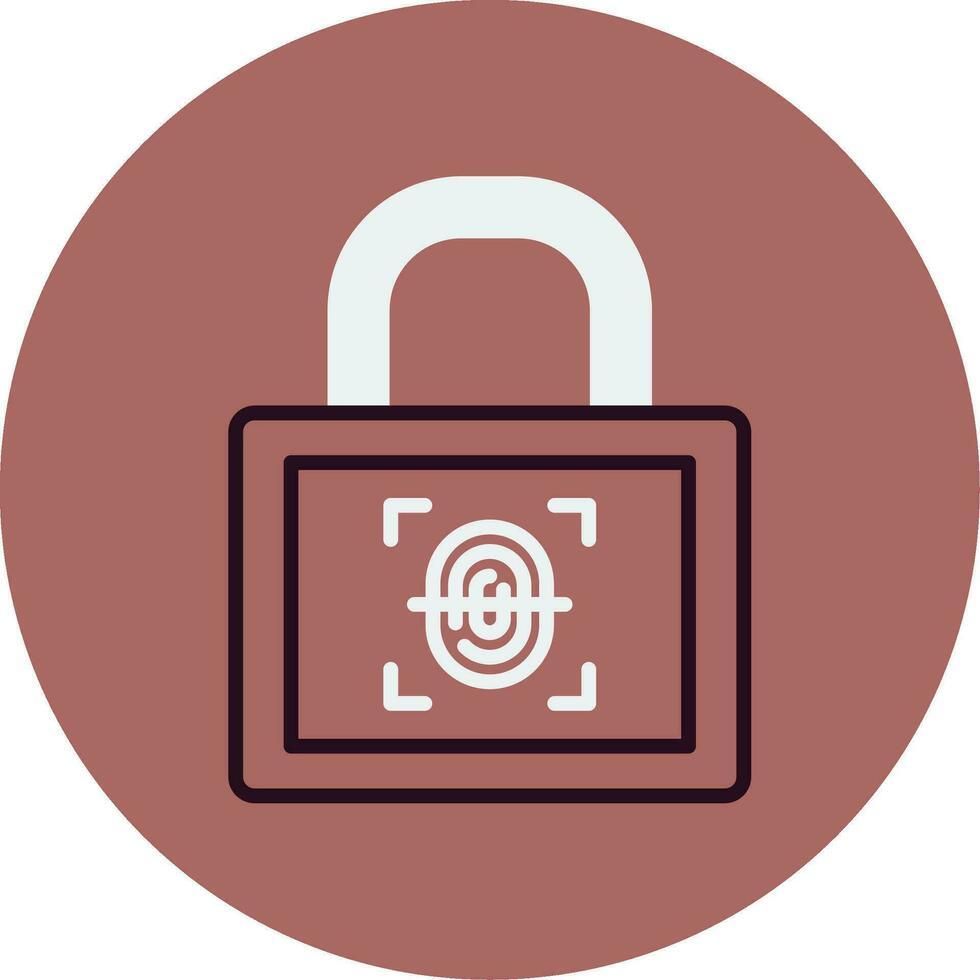 Fingerprint Vector Icon