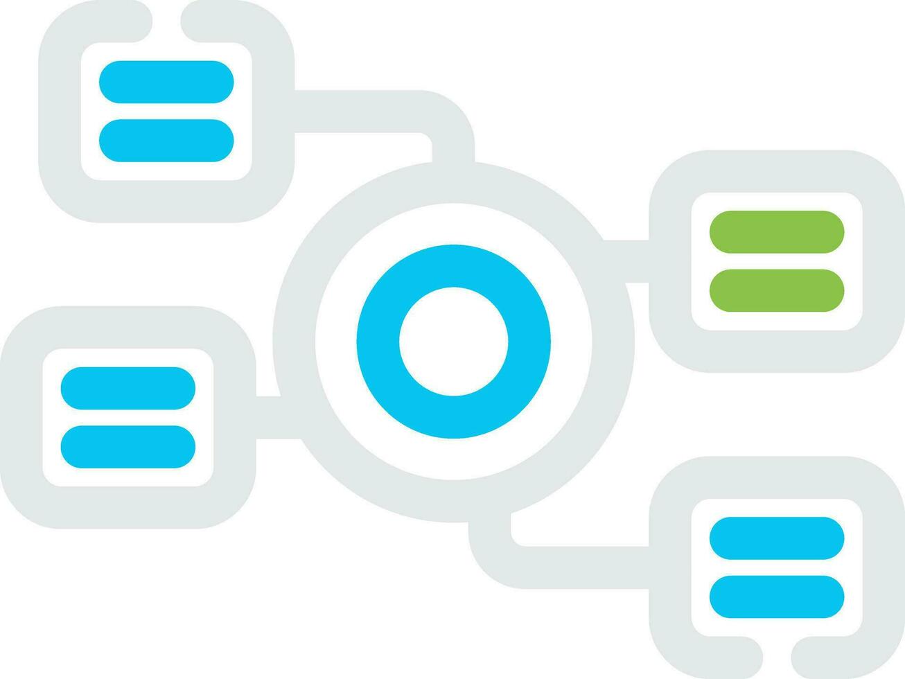 Objective Creative Icon Design vector