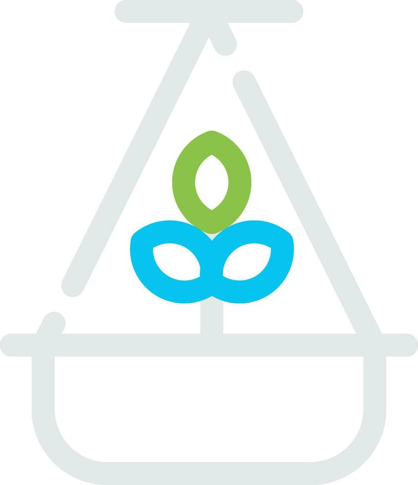 Air Planting Creative Icon Design vector