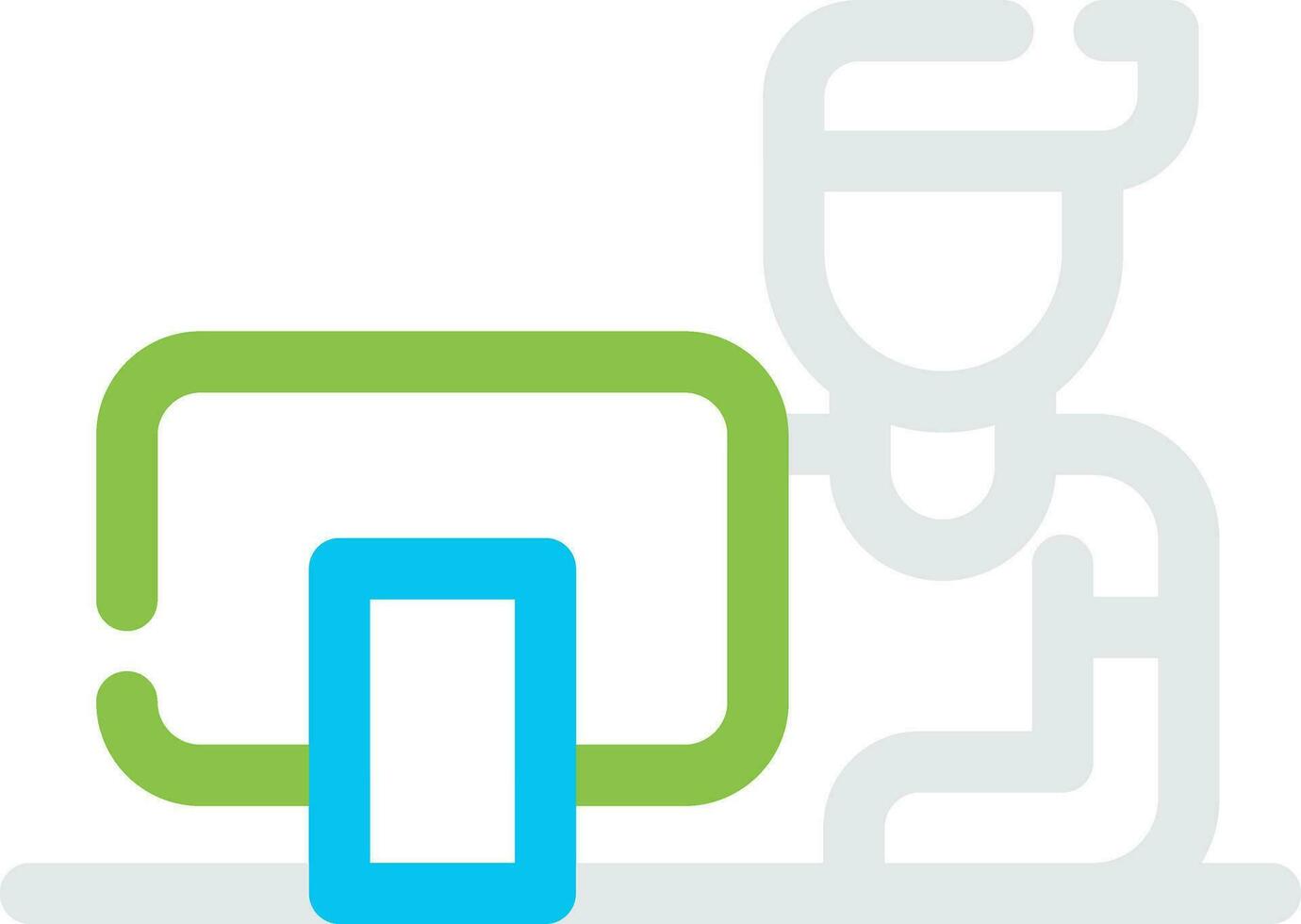 Work Smart Creative Icon Design vector
