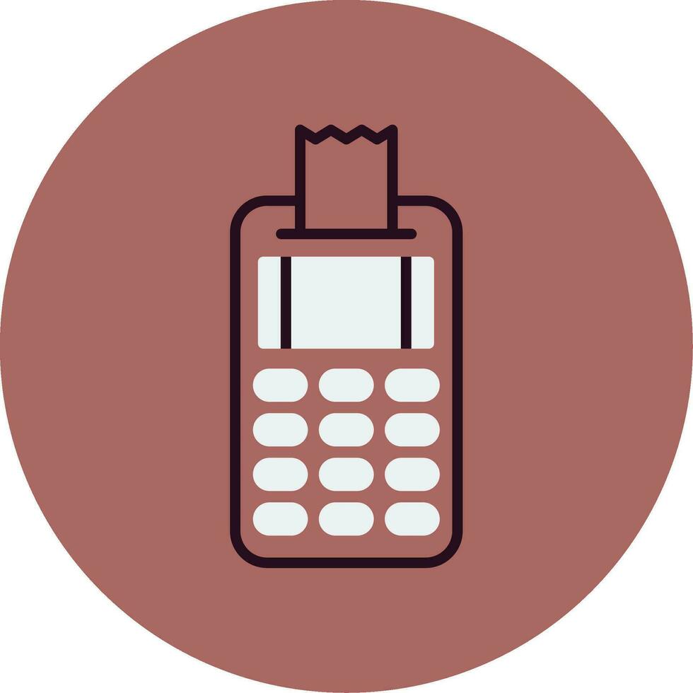 Pos Terminal Vector Icon