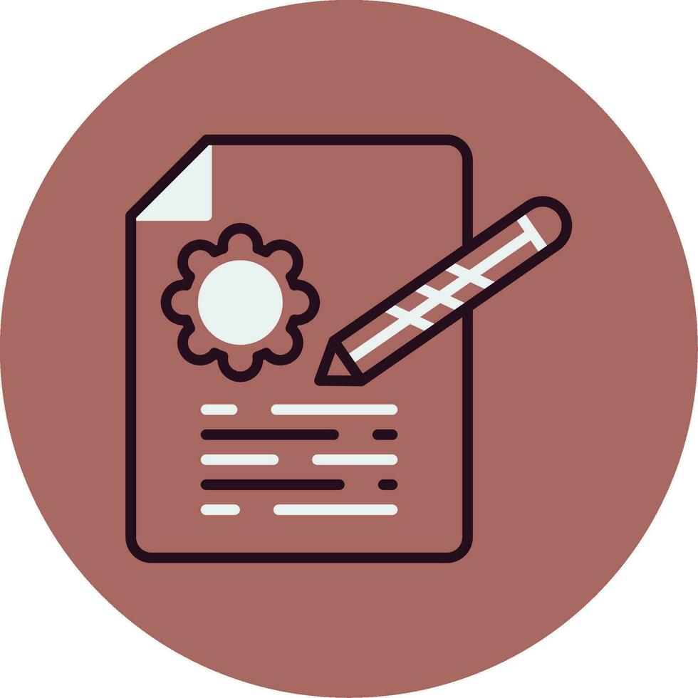Contract Vector Icon