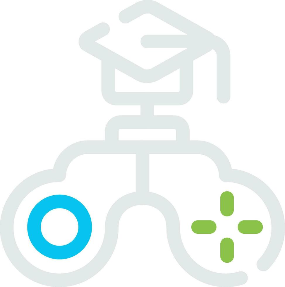 Gamification Creative Icon Design vector