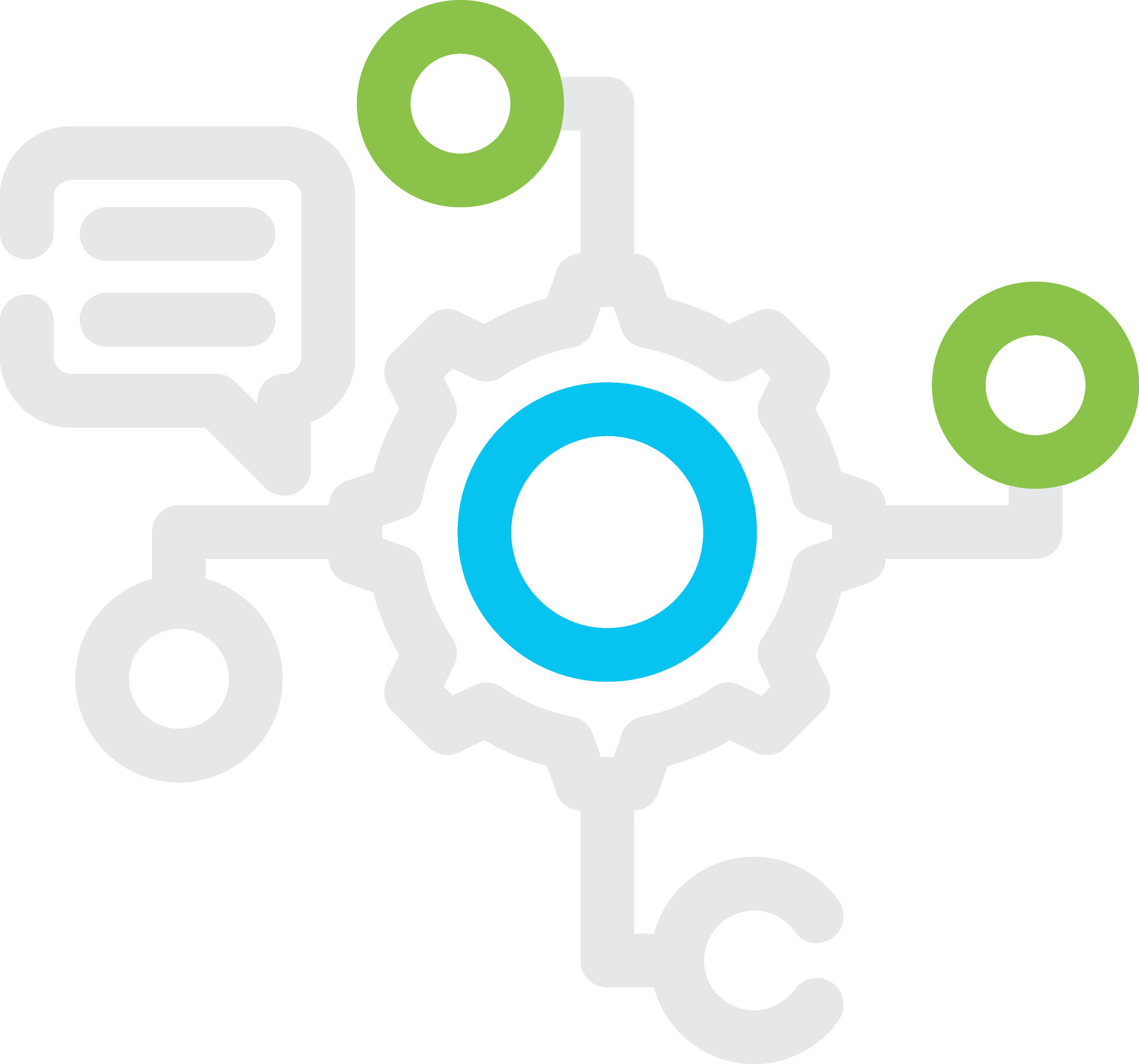 Business Automation Creative Icon Design 32679399 Vector Art at Vecteezy