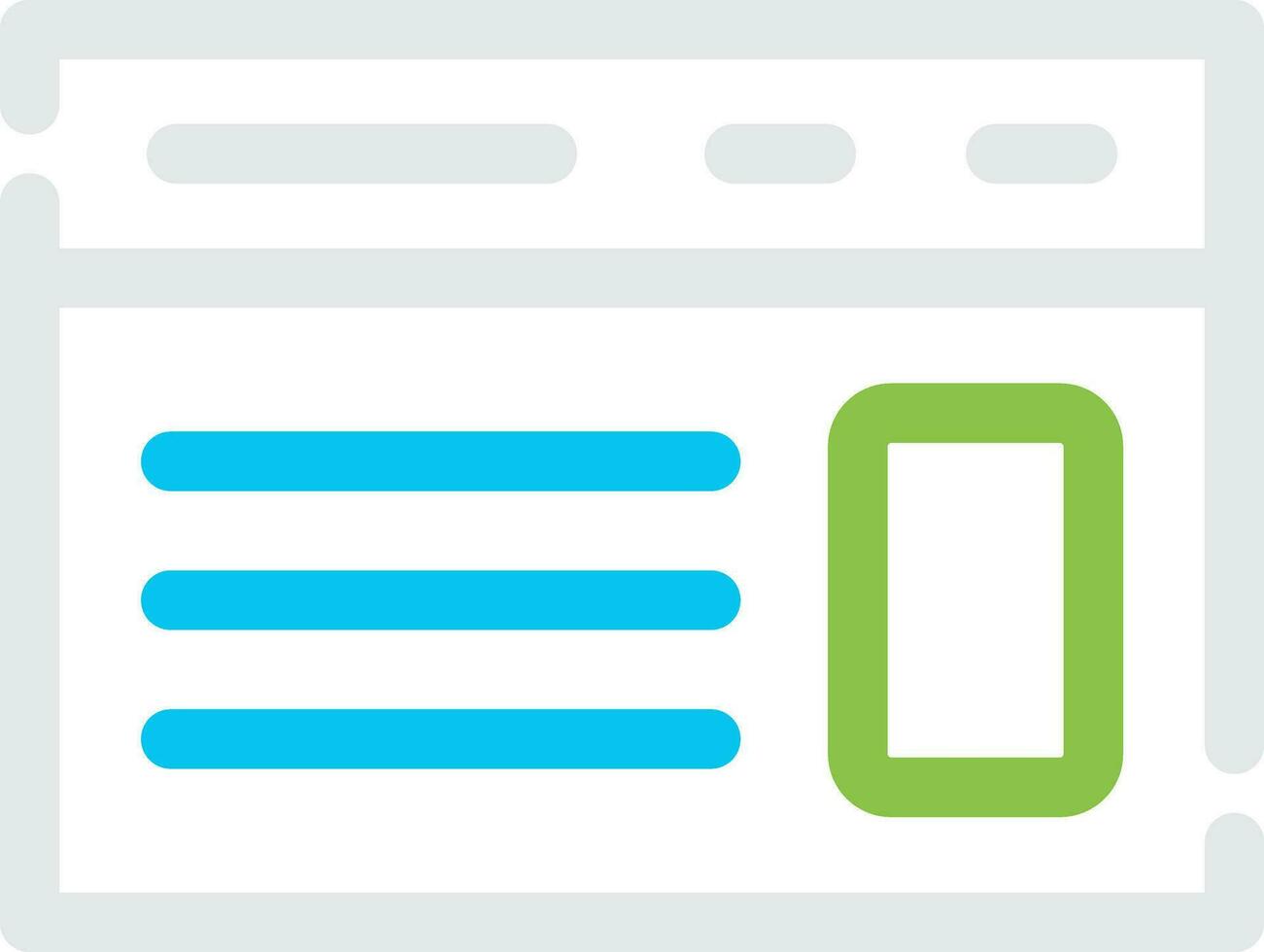Online Survey Creative Icon Design vector