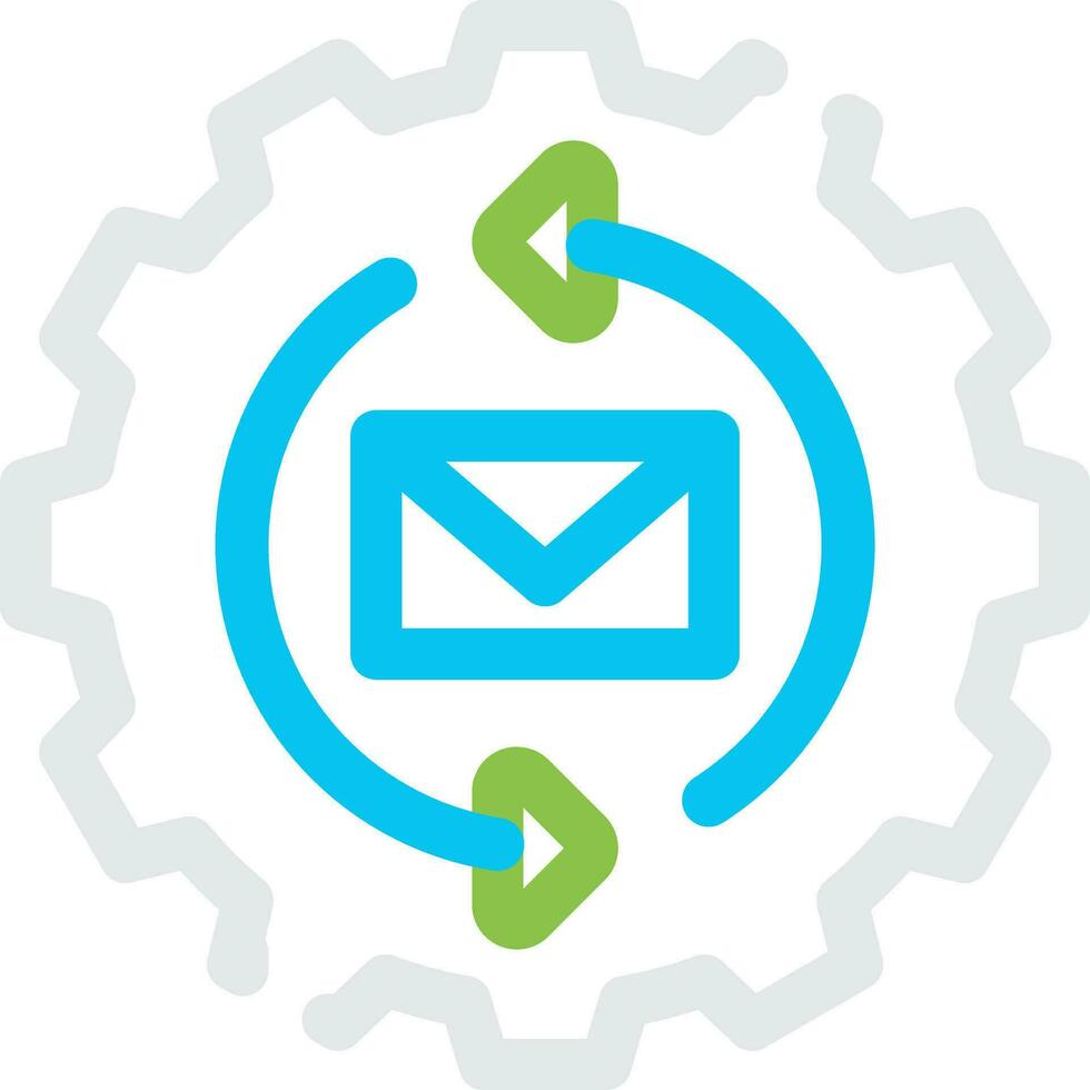 Marketing Automation Creative Icon Design vector