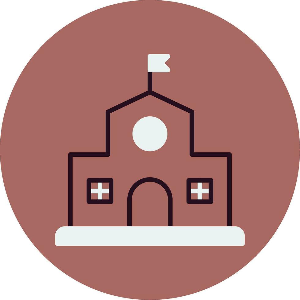 School Vector Icon
