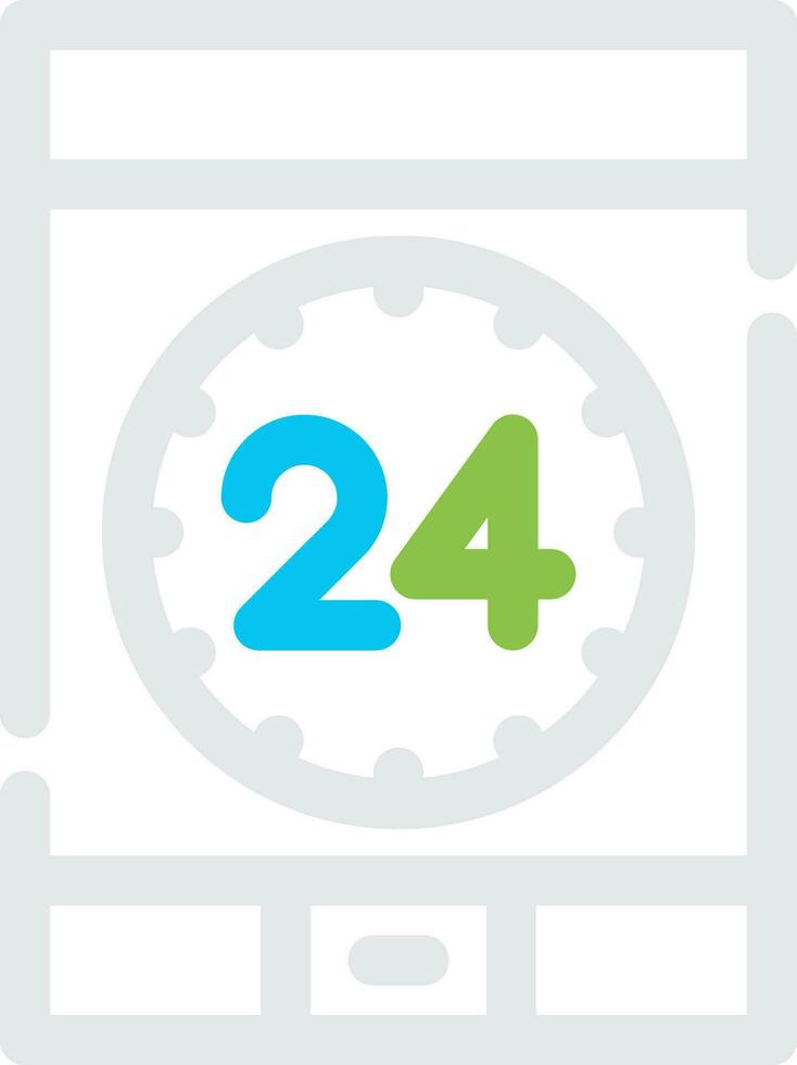 Two Different Color Design vector