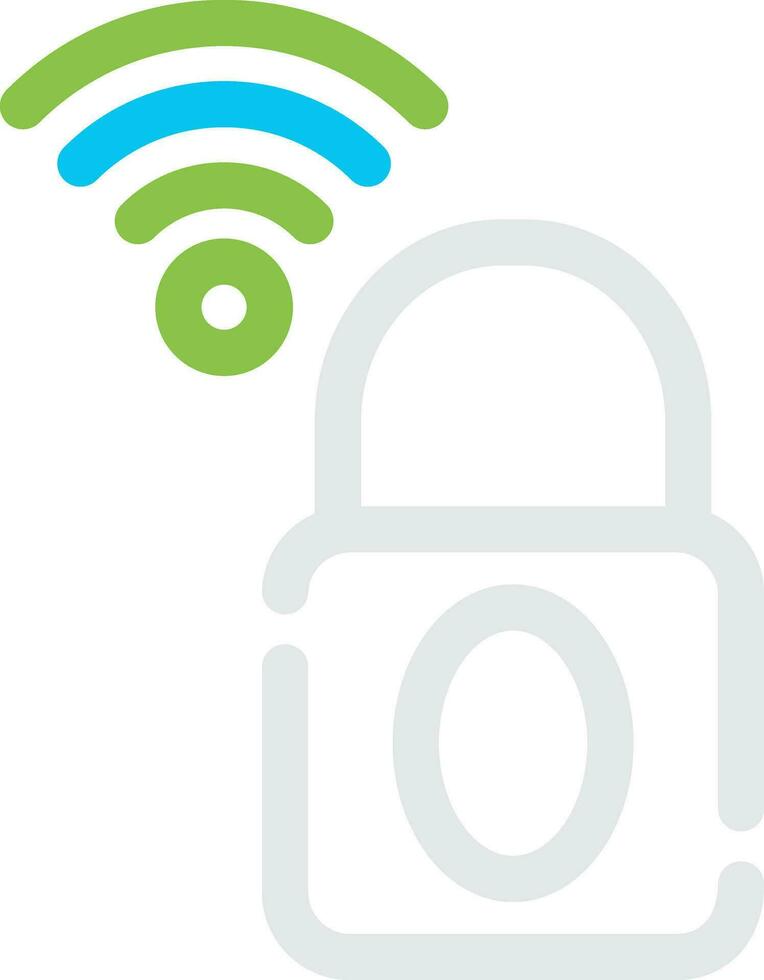 Smart Lock Creative Icon Design vector