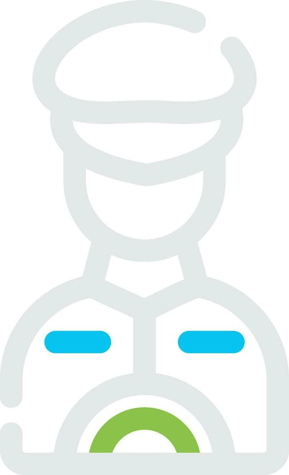 Captain Creative Icon Design vector