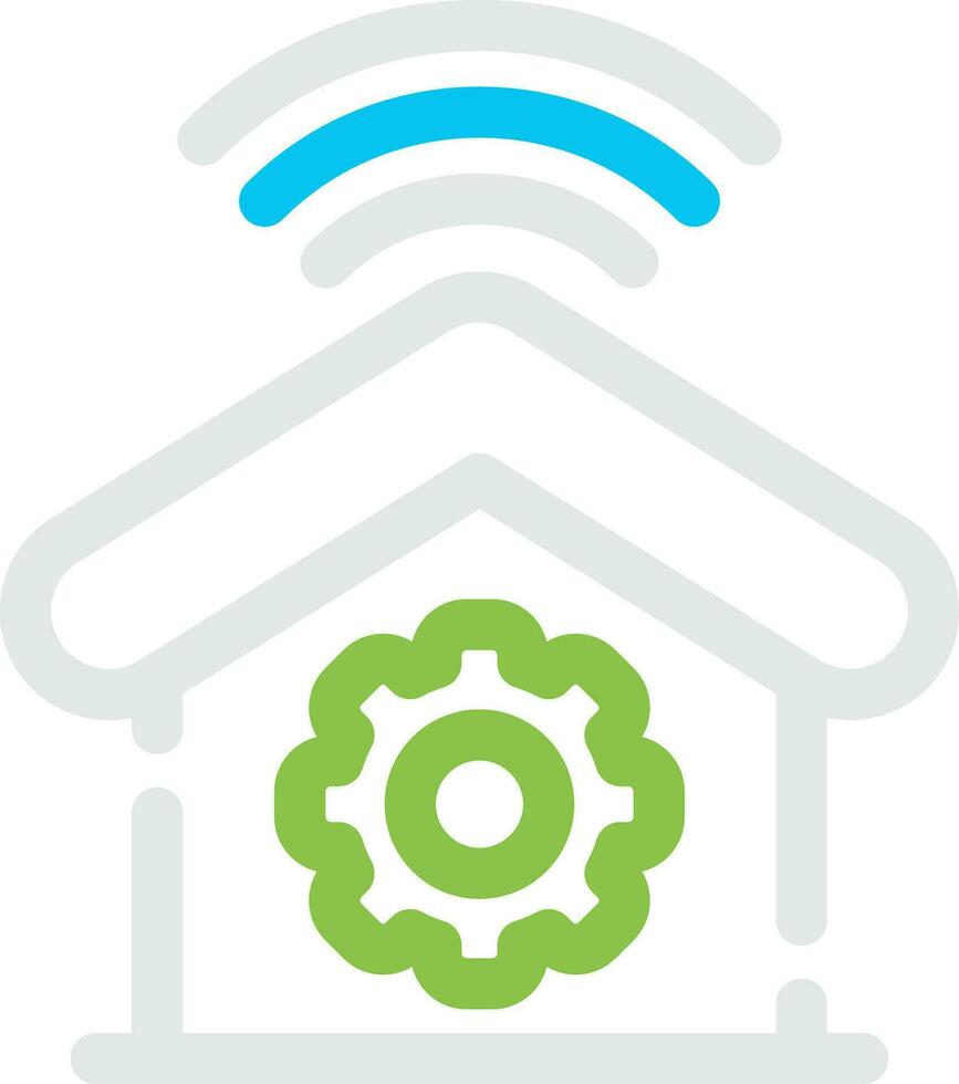 Home Automation Creative Icon Design vector