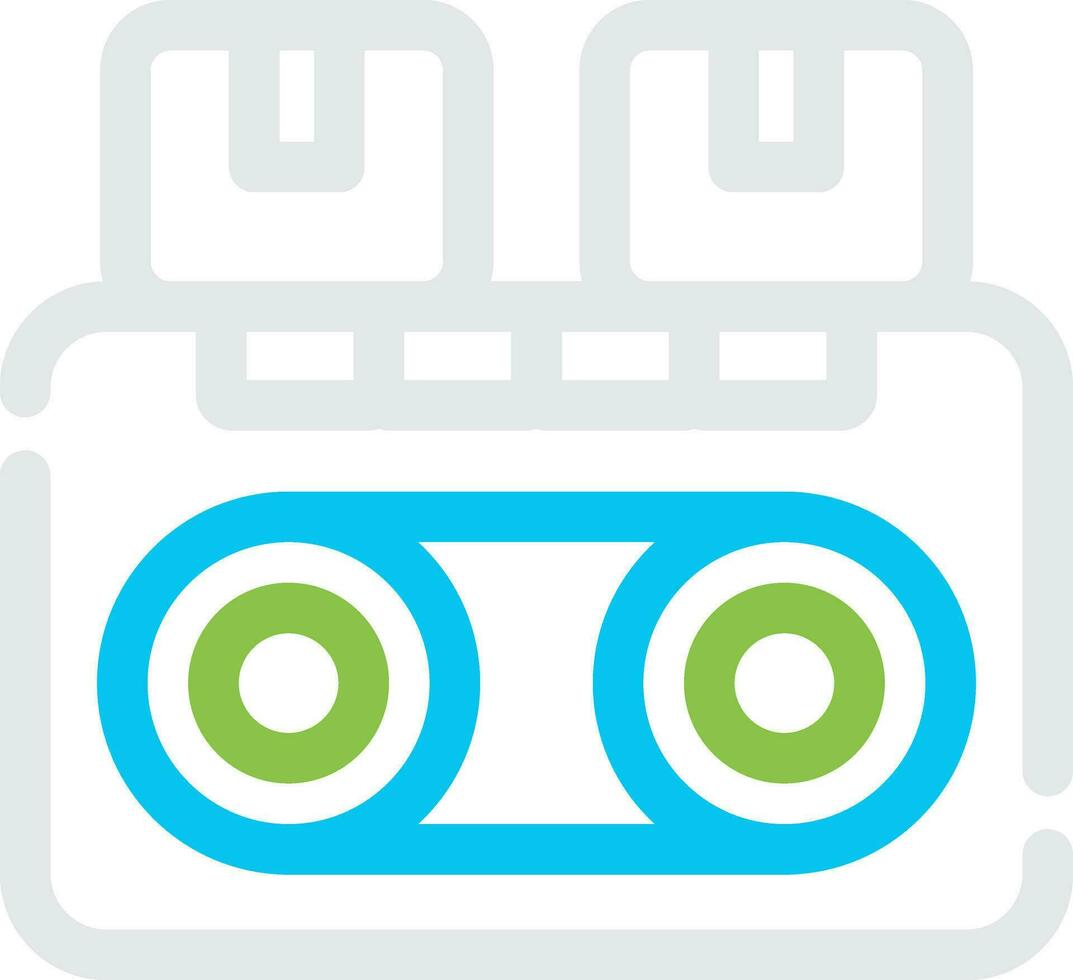Cyber Physical System Creative Icon Design vector