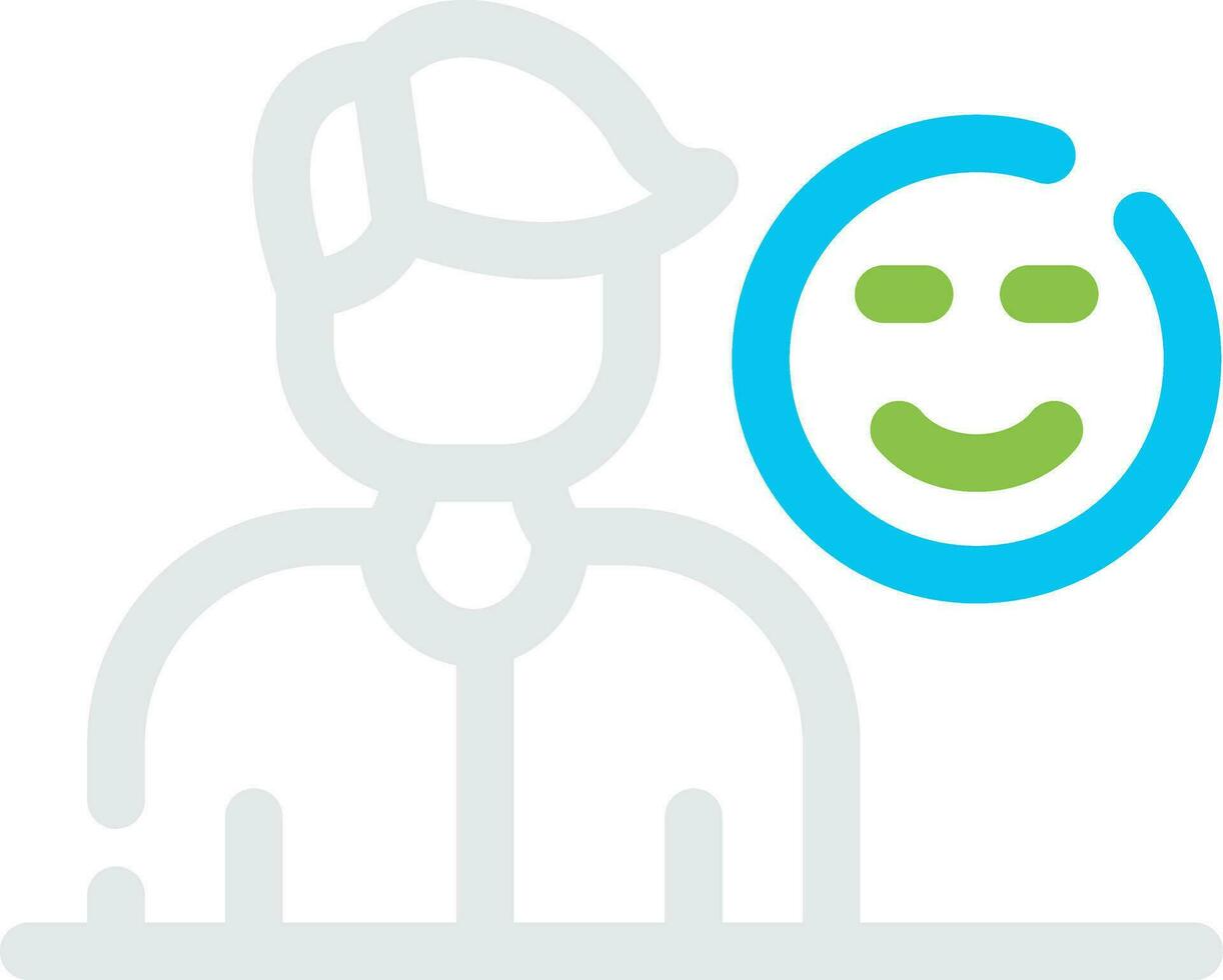 Customer Satisfaction Creative Icon Design vector