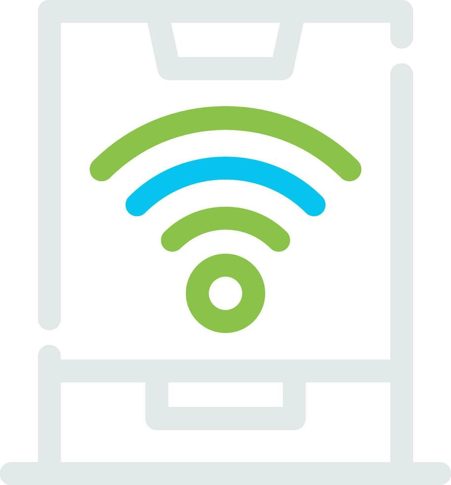 Smart Tablet Creative Icon Design vector
