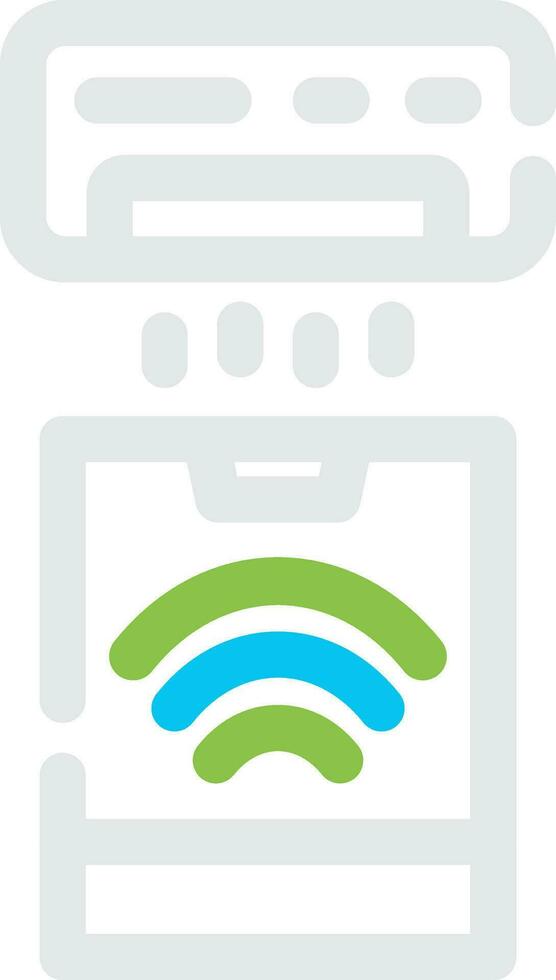Smart Cooler Creative Icon Design vector