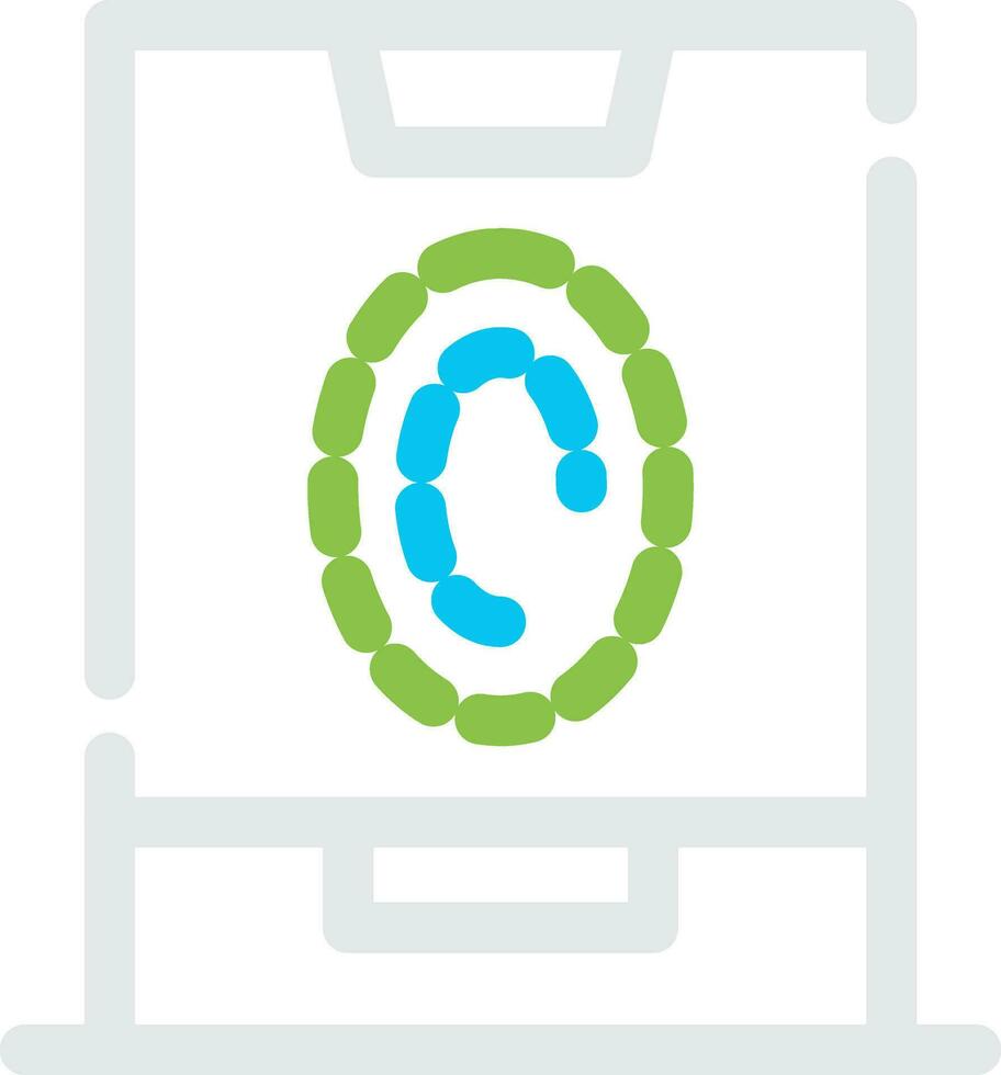 Smart Identification Creative Icon Design vector
