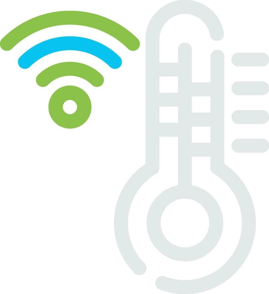 Thermostat Creative Icon Design vector