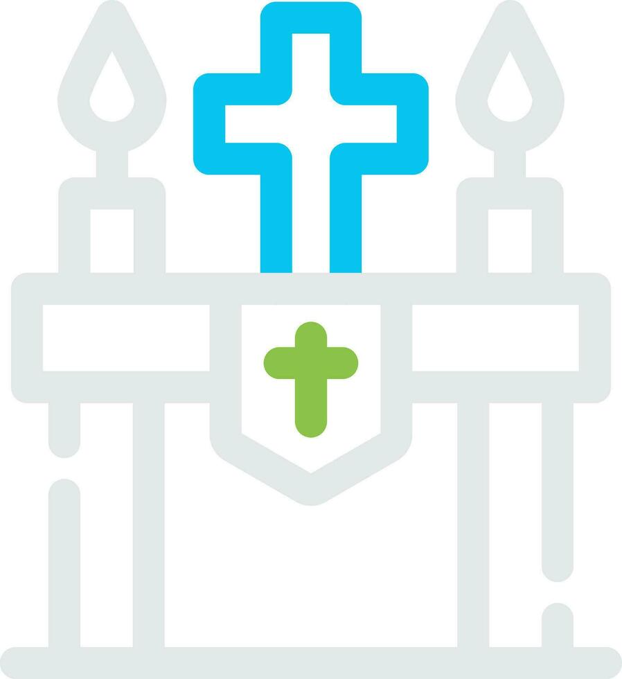 Altar Creative Icon Design vector