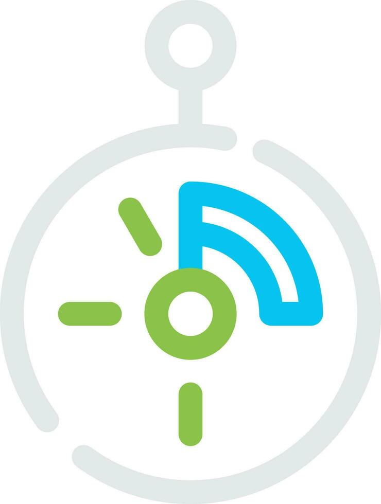 Stopwatch Creative Icon Design vector