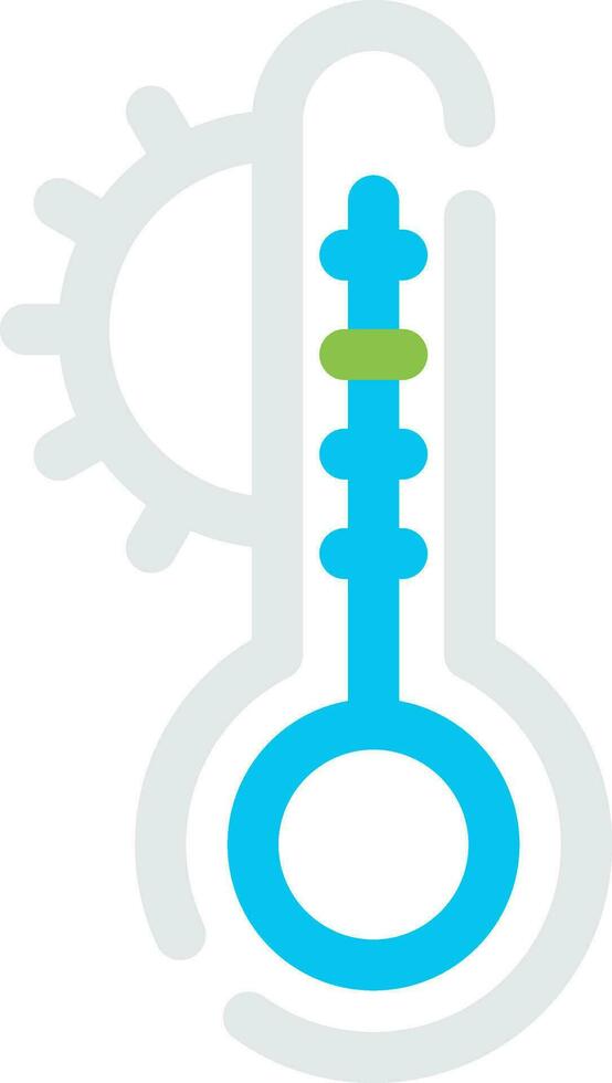Temperature Creative Icon Design vector