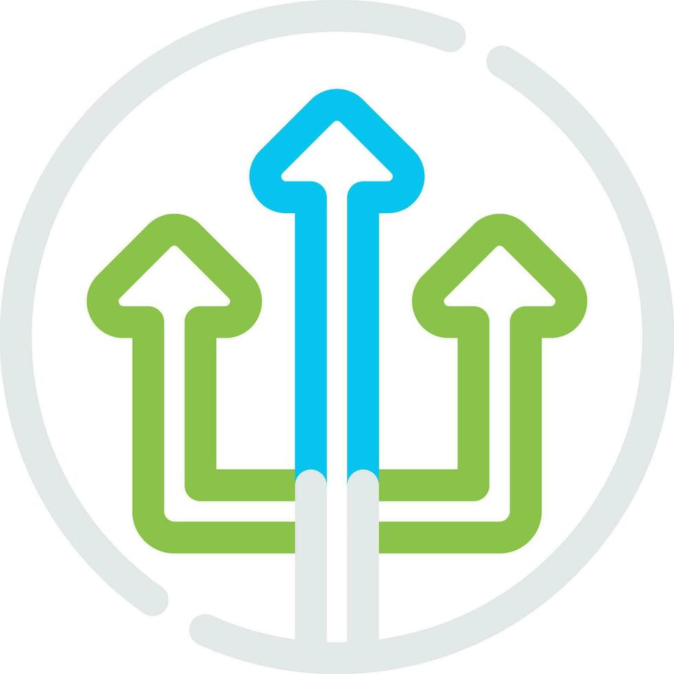 Pathway Creative Icon Design vector