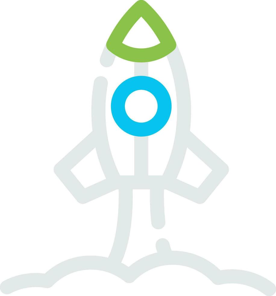 Spaceship Creative Icon Design vector