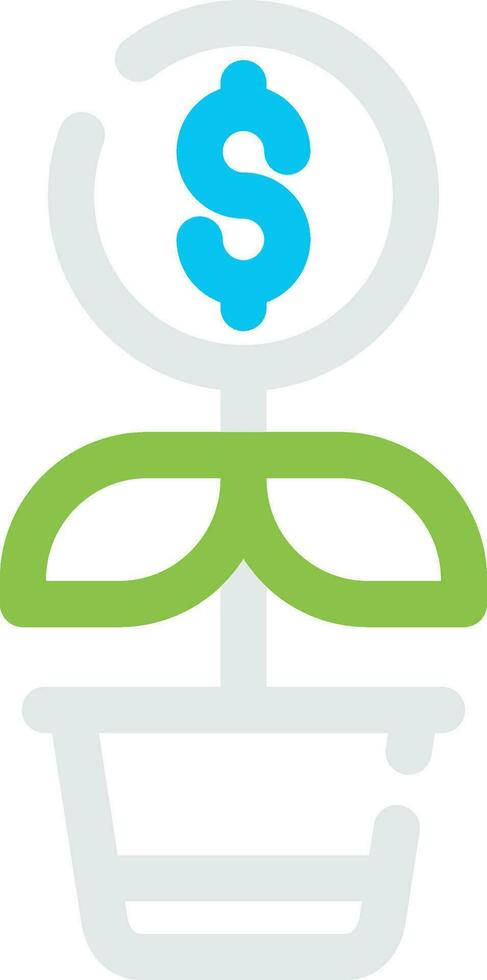 Passive Income Creative Icon Design vector