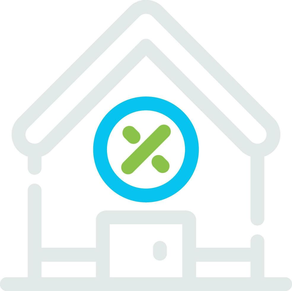 Home Office Tax Deduction Creative Icon Design vector