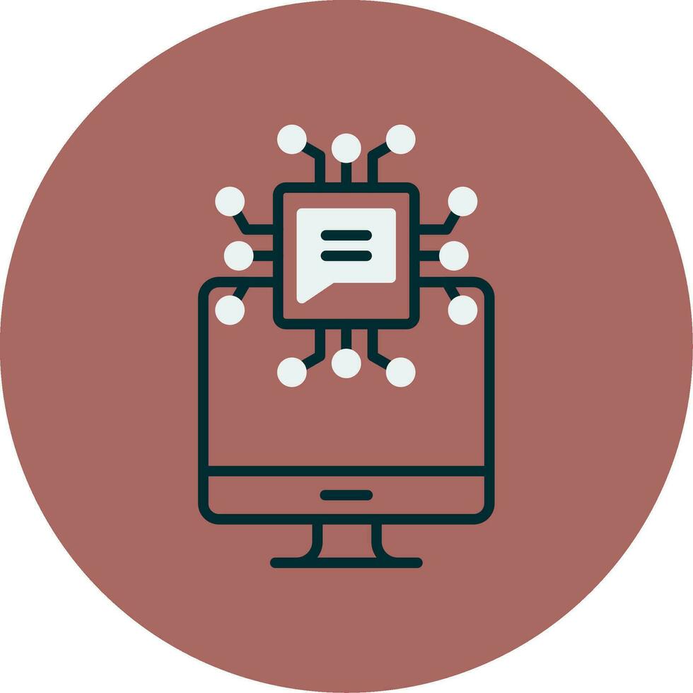 Artificial Intelligence Vector Icon