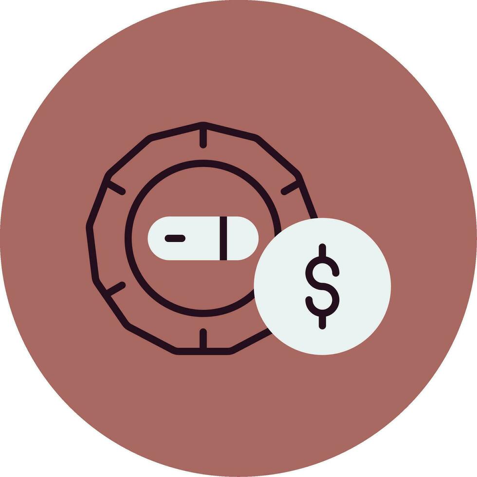 Paid Vector Icon