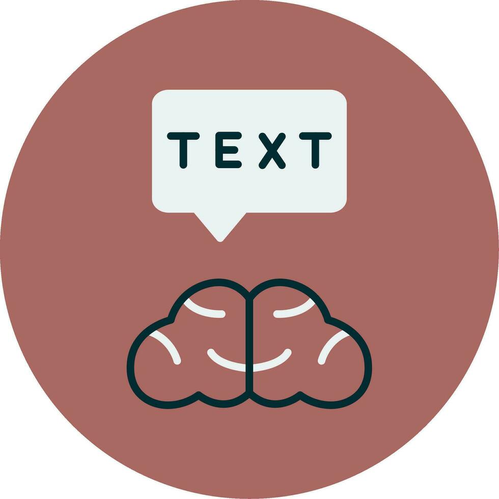 Natural Language Processing Vector Icon