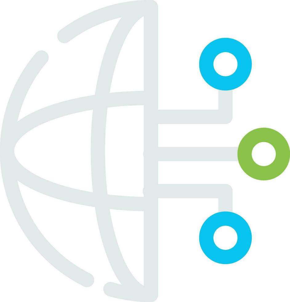 Cyberspace Creative Icon Design vector