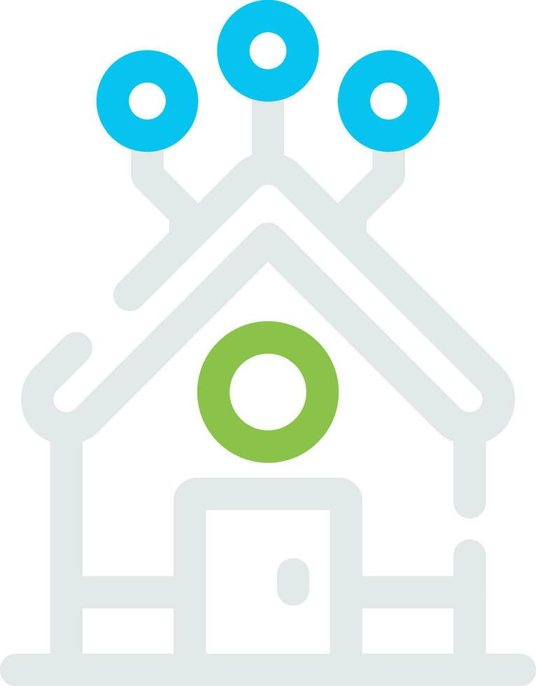 Home Network Creative Icon Design vector