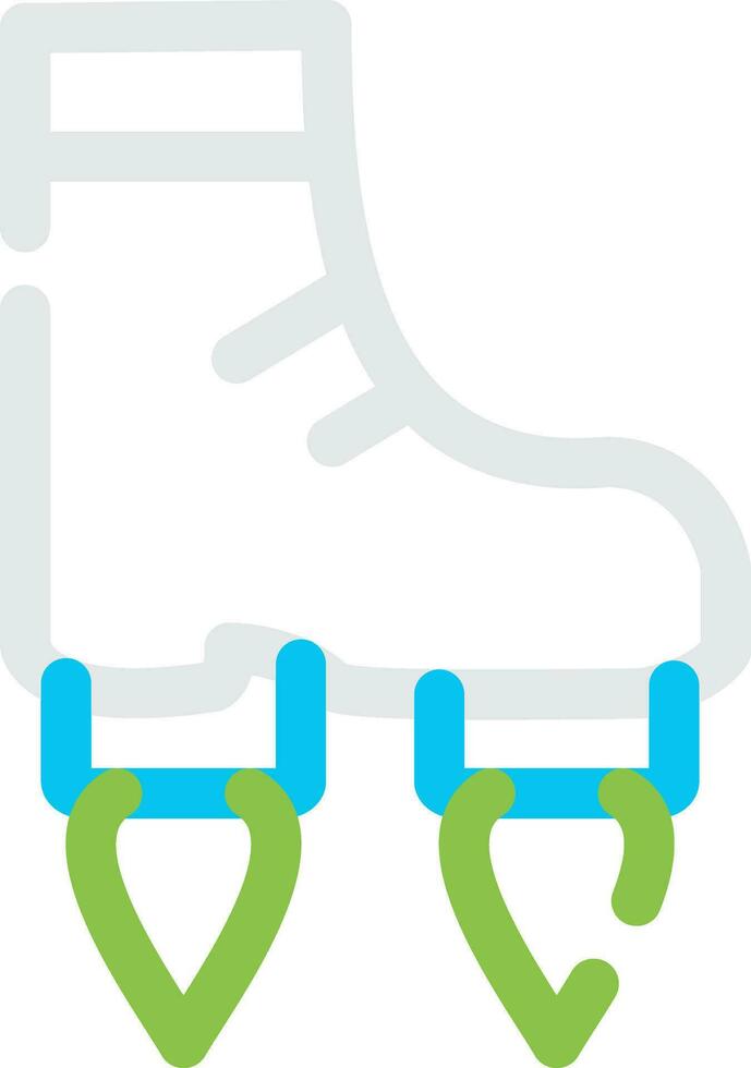Flying Boots Creative Icon Design vector
