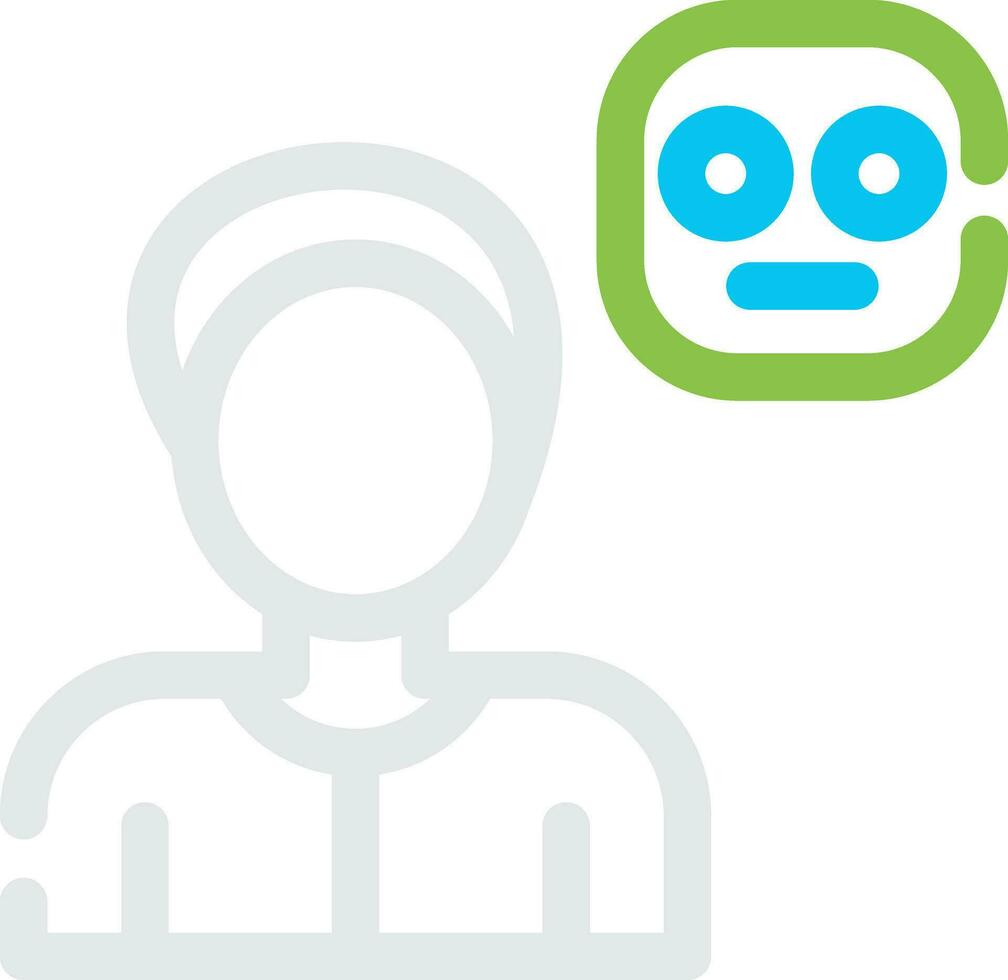 Overwhelmed Creative Icon Design vector