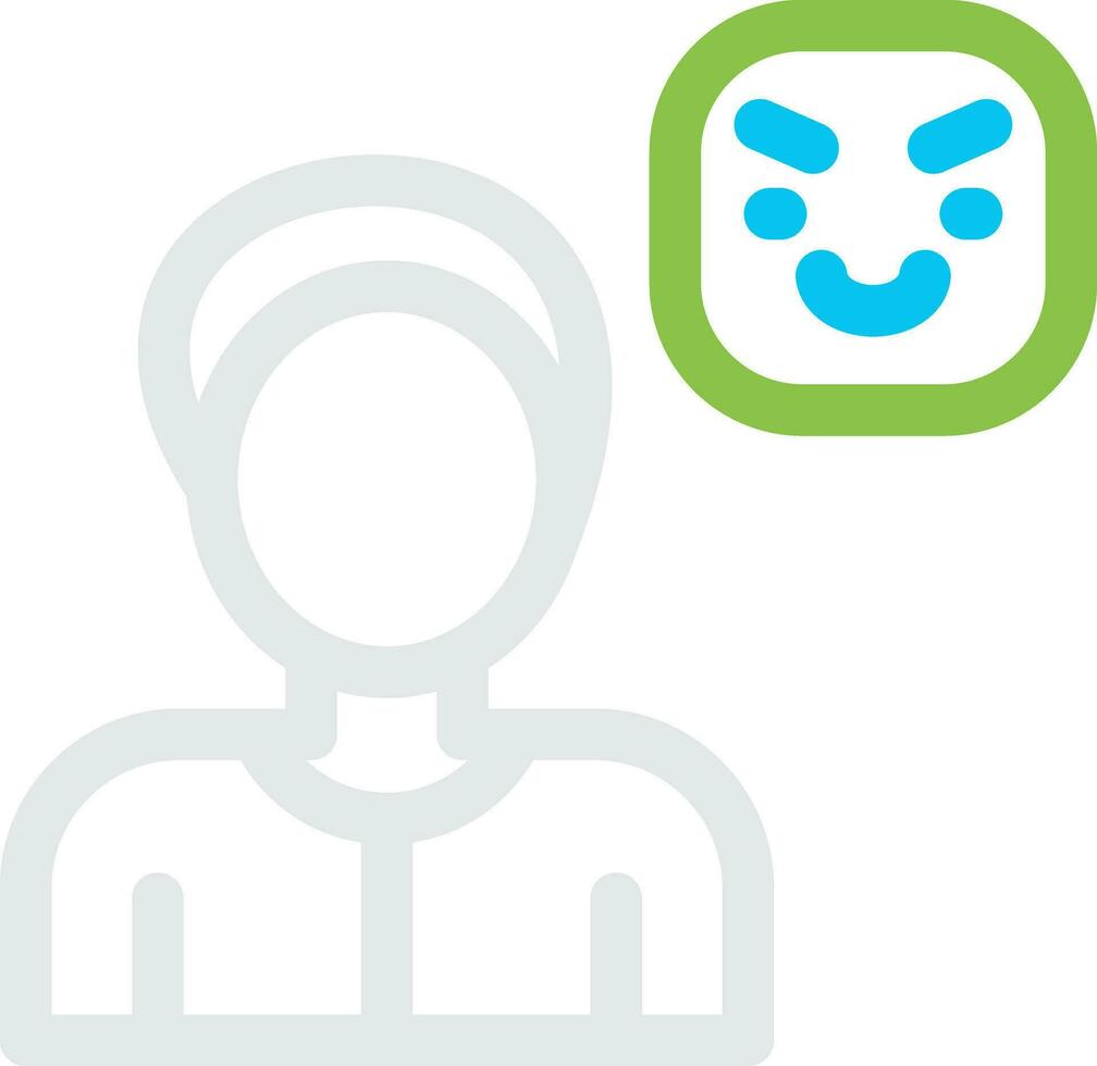 Confident Creative Icon Design vector