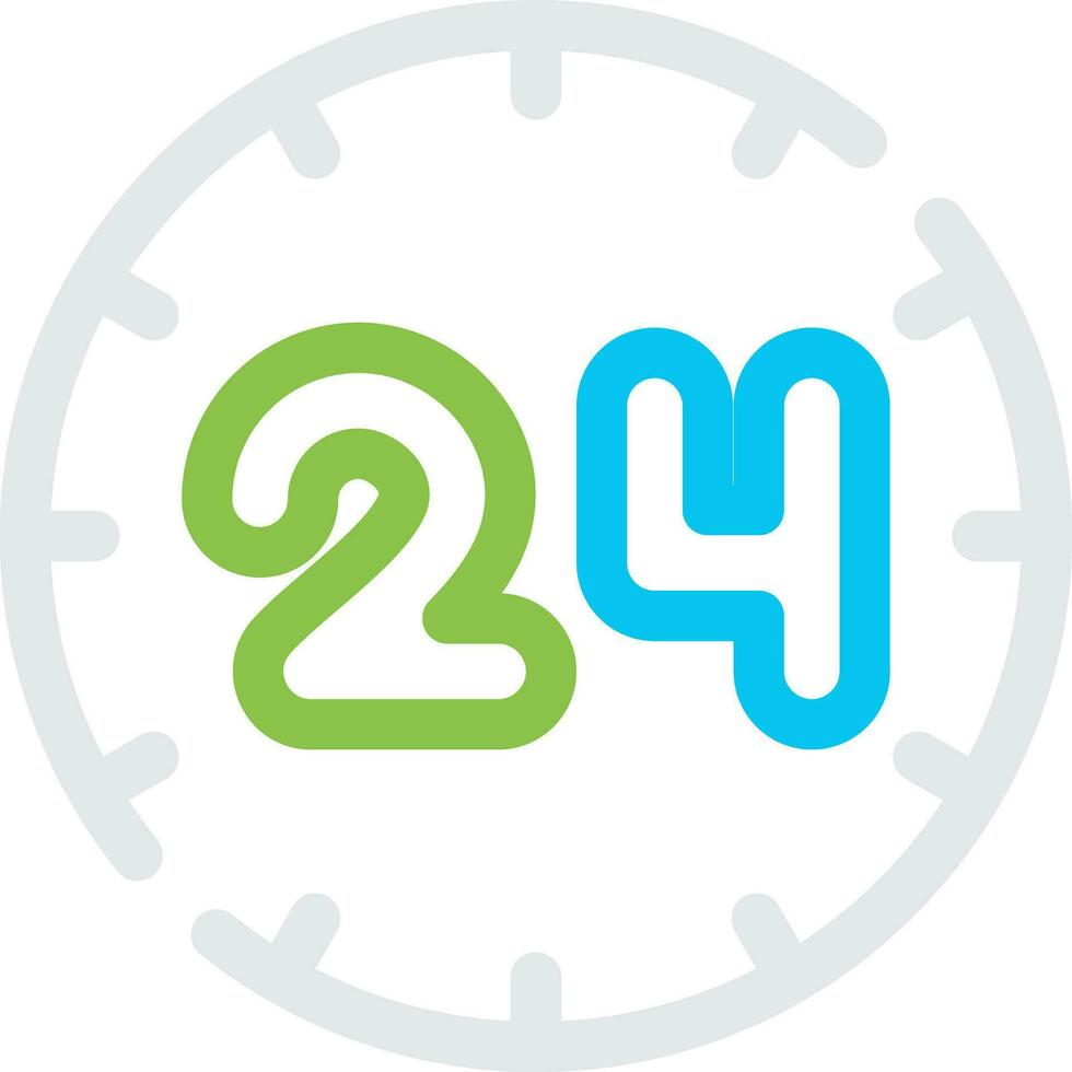 Two Different Color Design vector