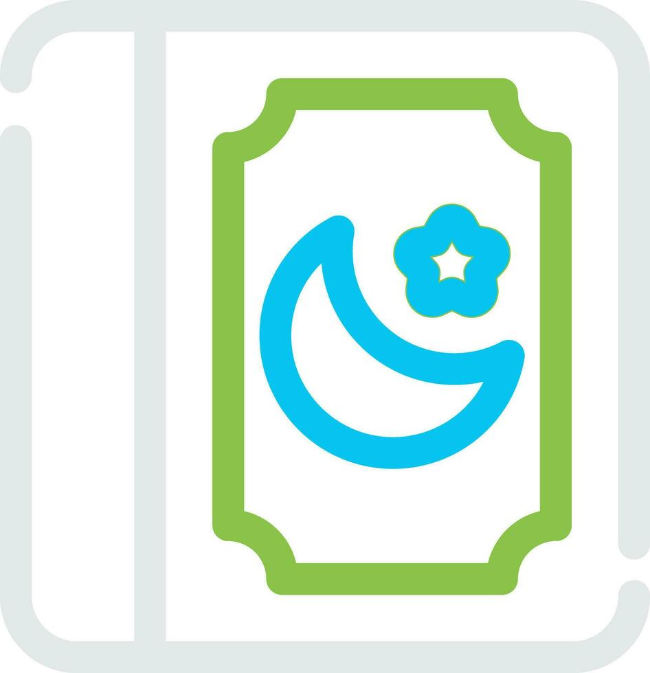 diseño de icono creativo de quran vector