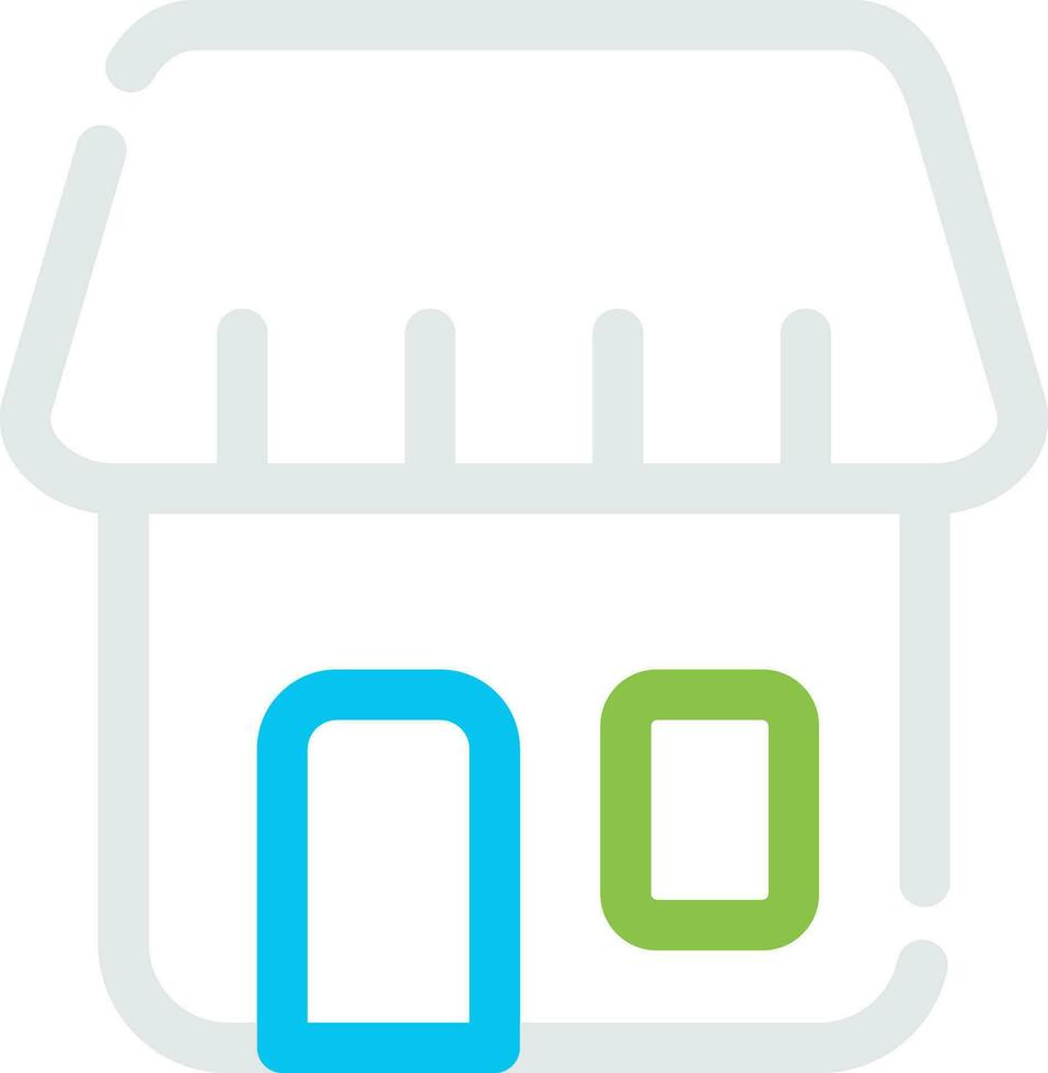 Two Different Color Design vector