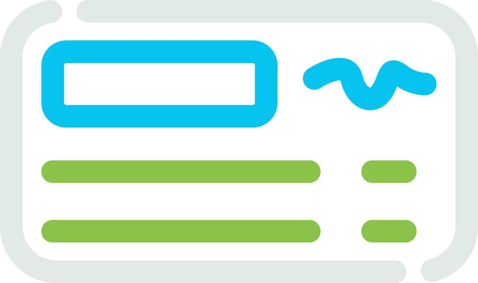 Money Check Creative Icon Design vector