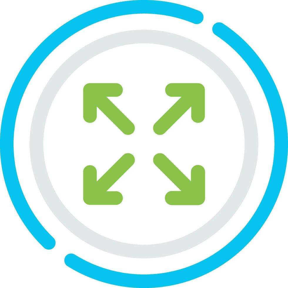 Expand Creative Icon Design vector