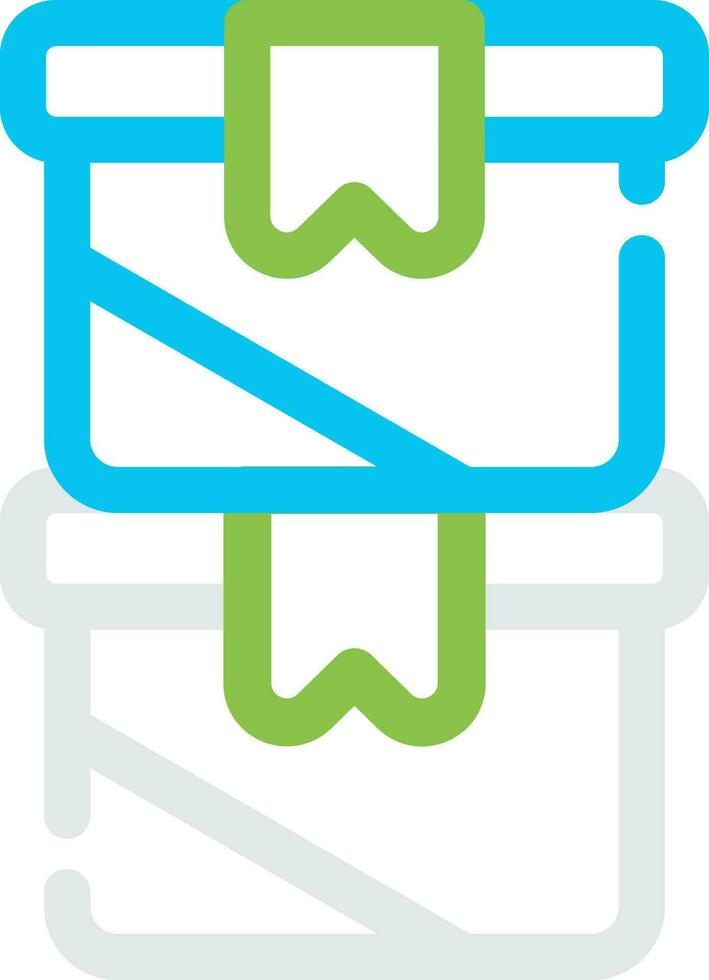 Boxes Creative Icon Design vector